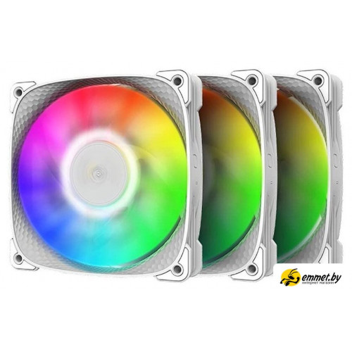 Комплект вентиляторов для корпуса Geometric Future Squama 2505 ARGB Triple Pack (белый)