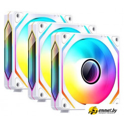 Комплект вентиляторов для корпуса Jonsbo ZL-120 (белый, 3 шт.)
