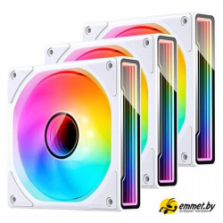 Комплект вентиляторов для корпуса Jonsbo ZK-120 (белый, 3 шт.)