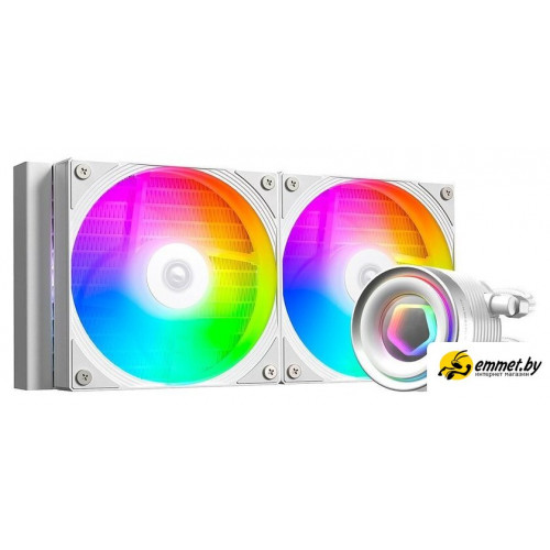 Система жидкостного охлаждения для процессора ID-Cooling FX240 INF White
