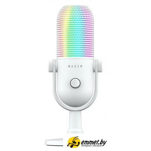 Проводной микрофон Razer Seiren V3 Chroma Mercury White