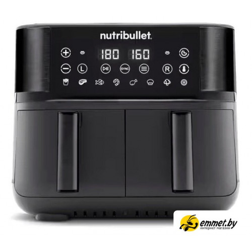 Аэрогриль (аэрофритюрница) NutriBullet Twin Drawer NBA081B