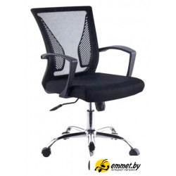 Офисный стул SitUp Butterfly сhrome (сетка Black/Black) (MIX-34)