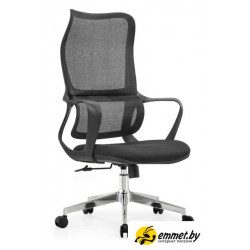 Офисное кресло SitUp LATI-H Black Chrome (сетка Black/Black)