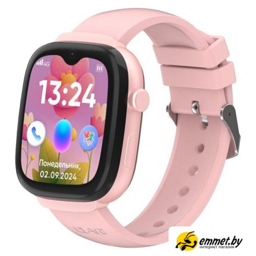 Детские умные часы Elari KidGram 4G (розовый)