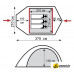 Треккинговая палатка TRAMP Lair 3 v2
