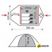 Треккинговая палатка Tramp Lite Camp 3