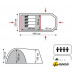 Кемпинговая палатка TRAMP Anaconda 4 v2