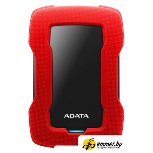 Внешний накопитель ADATA HD330 AHD330-1TU31-CRD 1TB (красный)