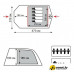 Кемпинговая палатка TRAMP Baltic Wave 5 v2