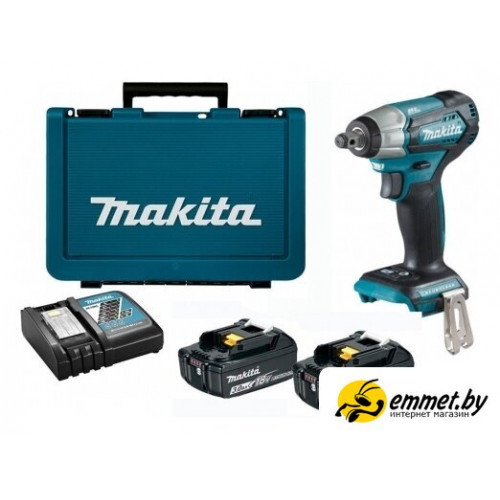 Гайковерт Makita DTW181RFE (с 2-мя АКБ, кейс)