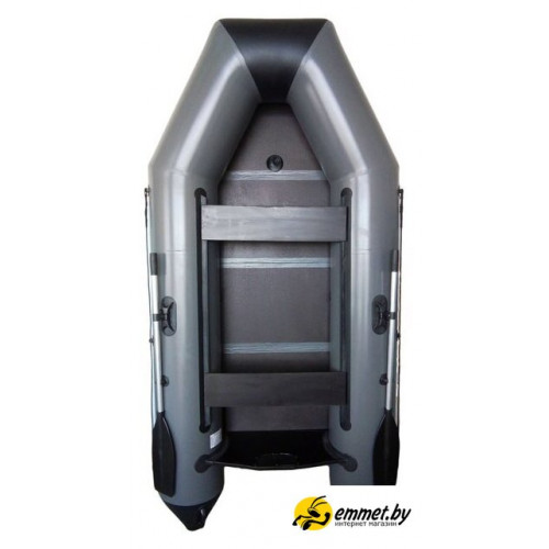 Моторно-килевая лодка Vivax Т280 (пол-книга, серый)