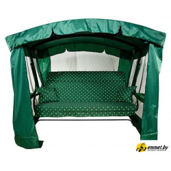 Садовые качели МебельСад Ранго (горох, зеленый)