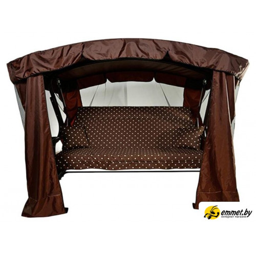 Садовые качели МебельСад Мадагаскар (горох, коричневый)