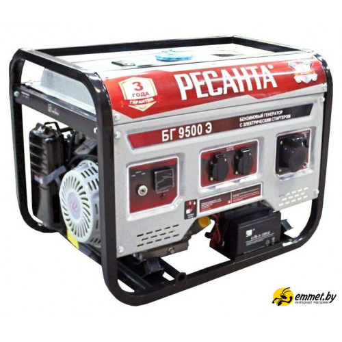 Бензиновый генератор Ресанта БГ 9500 Э