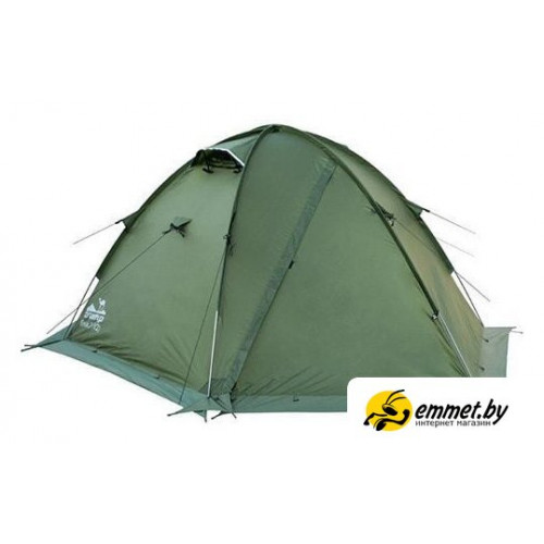Экспедиционная палатка TRAMP Rock 2 v2 (зеленый)