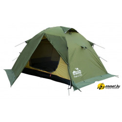 Экспедиционная палатка TRAMP Peak 2 v2 (зеленый)
