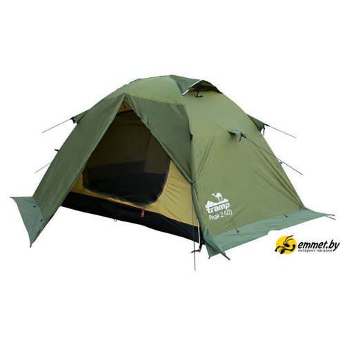 Экспедиционная палатка TRAMP Peak 2 v2 (зеленый)