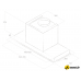Кухонная вытяжка Elica Hidden 2.0 IX/A/52 PRF0092333A