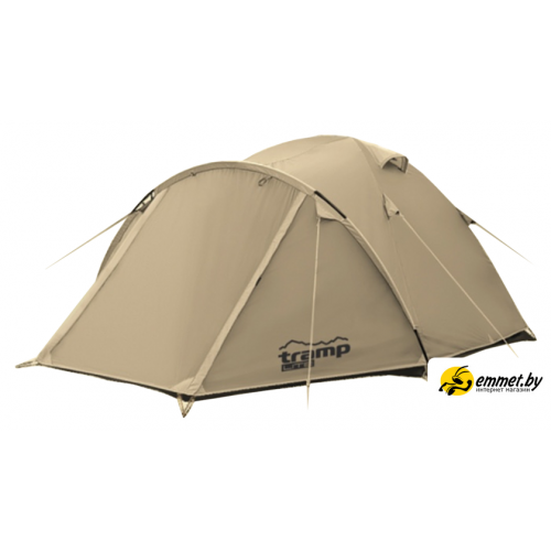 Треккинговая палатка Tramp Lite Camp 4 (песочный)