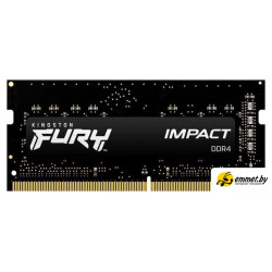 Оперативная память Kingston FURY Impact 8GB DDR4 SODIMM PC4-25600 KF432S20IB/8