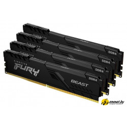 Оперативная память Kingston FURY Beast 4x8GB DDR4 PC4-25600 KF432C16BBK4/32