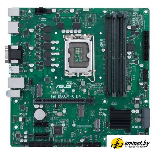 Материнская плата ASUS Pro B660M-C D4-CSM