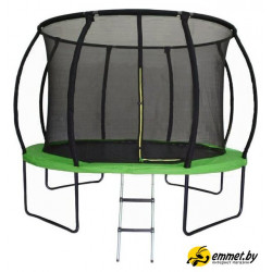 Батут Atlas Sport 312 см - 10ft Master (с лестницей, зеленый)