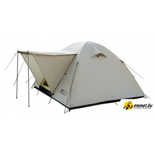 Треккинговая палатка Tramp Lite Wonder 3 (песочный)