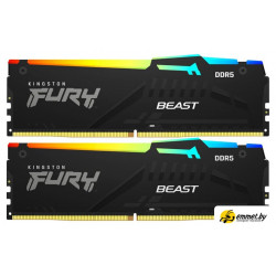 Оперативная память Kingston FURY Beast RGB 2x16ГБ DDR5 5200 МГц KF552C40BBAK2-32