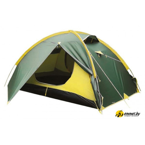 Треккинговая палатка TRAMP Ranger 3 V2 (зеленый)