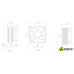 Кулер для процессора DeepCool AK400 ZERO DARK R-AK400-BKNNMN-G-2