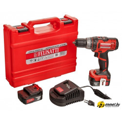 Дрель-шуруповерт Felisatti ДА-10/14.4Л3(М) 3830.5.1.10 (с 2-мя АКБ, кейс)