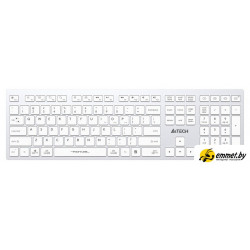 Клавиатура A4Tech Fstyler FBX50C (серебристый/белый)