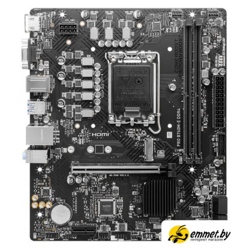 Материнская плата MSI Pro B760M-E DDR4