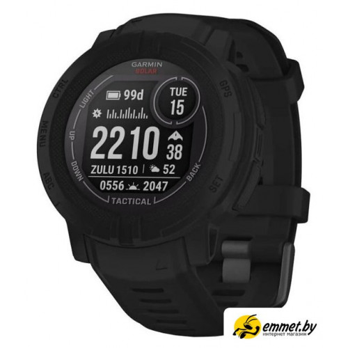 Умные часы Garmin Instinct 2 Solar Tactical Edition (черный)