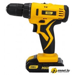 Дрель-шуруповерт Deli DL-DZ20-E1D1 102881 (с 2-мя АКБ, кейс)