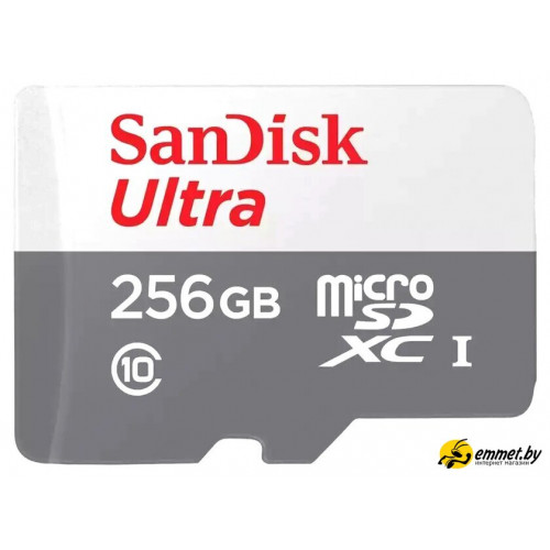 Карта памяти SanDisk Ultra microSDXC SDSQUNR-256G-GN3MN 256GB