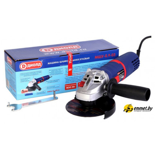 Угловая шлифмашина ДИОЛД МШУ-0.9-03