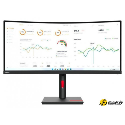 Монитор Lenovo ThinkVision T34w-30 63D4GAT1EU