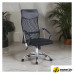 Офисное кресло SitUp Flay chrome (сетка black/black)