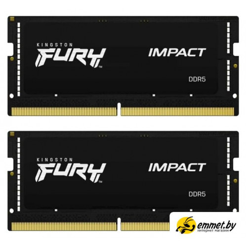 Оперативная память Kingston FURY Impact 2x16 ГБ DDR5 6000МГц KF560S38IBK2-32