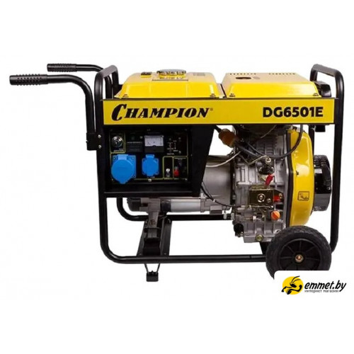 Дизельный генератор Champion DG6501E