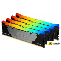 Оперативная память Kingston FURY Renegade RGB 4x32ГБ DDR4 3600 МГц KF436C18RB2AK4/128