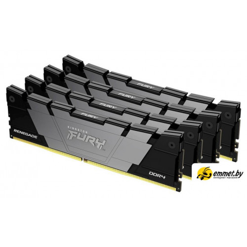 Оперативная память Kingston FURY Renegade 4x16ГБ DDR4 3200 МГц KF432C16RB12K4/64