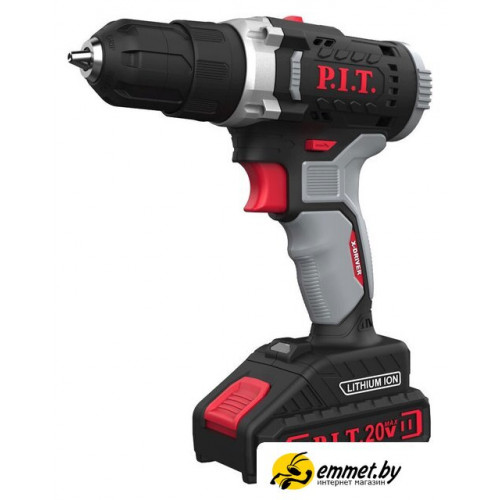 Дрель-шуруповерт P.I.T. PSR18-D5 (с 2-мя АКБ, кейс)