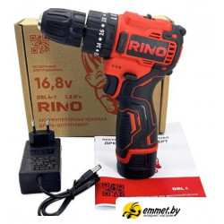 Ударная дрель-шуруповерт RINO DRL4-1 (с 1-им АКБ)
