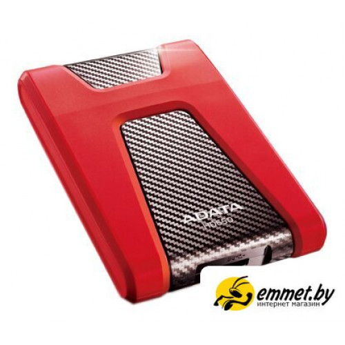 Внешний накопитель ADATA DashDrive Durable HD650 1TB (AHD650-1TU3-CRD)