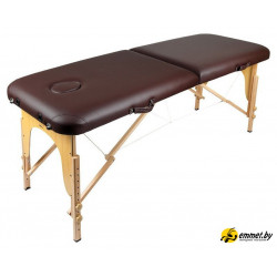 Массажный стол Atlas Sport складной 2-с деревянный 70 см (коричневый)
