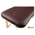 Массажный стол Atlas Sport складной 2-с деревянный 70 см (коричневый)